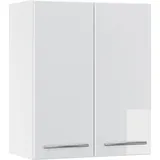 Vicco Hängeschrank Fame-Line 60 x 34 x 72 cm Weiß Hochglanz