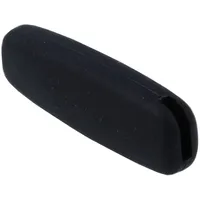 ic! berlin Nasenpads 14mm zum Aufstecken 1 Paar (2 Stück) in grau, schwarz oder tranparent (schwarz)