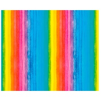 Transparentpapier "Regenbogen Streifen", 50 x 61 cm