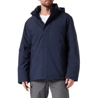 CMP Man Jacket Snaps Hood Black Blue, 52