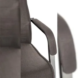 CLP Esszimmerstuhl Hobart dunkelgrau/Stoff