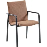 barths BEST Gartenstuhl Positano 57 x 63 x 86 cm rot 4 St.