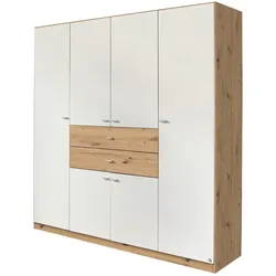 Kleiderschrank Landsberg - weiß - 181 cm - 197 cm - cm 54,0 - Sconto