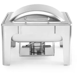 HENDI Chafing Dish GN 1/2, 4L, 365x370x(H)280mm, Edelstahl