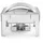 HENDI Chafing Dish GN 1/2, 4L, 365x370x(H)280mm, Edelstahl
