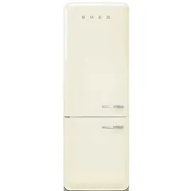 Smeg FAB38LCR6 Retro-Kühl-Gefrierkombination (481 l, 2050 mm hoch, Creme)