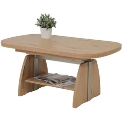 Funktionscouchtisch  Pantelleria , holzfarben , Maße (cm): B: 67 H: 69 T: 67.0