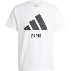 adidas Sportswear Paris T-Shirt Herren IZ0405 - white M
