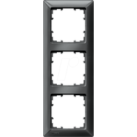 Siemens DELTA line Rahmen 3-Fach, 222x80mm, carbonmetallic (5TG2553-6)