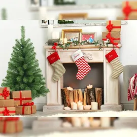 Tarrington House Weihnachtsbaum mit Ständer, 120 cm