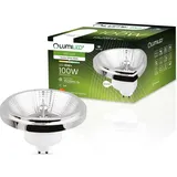 Lumiled LED-Leuchtmittel ES111 GU10 Fassung 230V 15W (Entspricht 100 Watt) Neutralweiß 4000K 24° Silber 1521 lm Lampen Reflektor