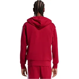 adidas Essentials 3-Streifen French Terry, Herren KR2701 - active maroon/white S