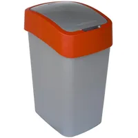 Curver Flip Bin 50 l silber/rot
