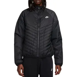 Nike Sportswear Windrunner Therma-FIT wasserabweisende Steppjacke Herren 010 black/black/sail XXL