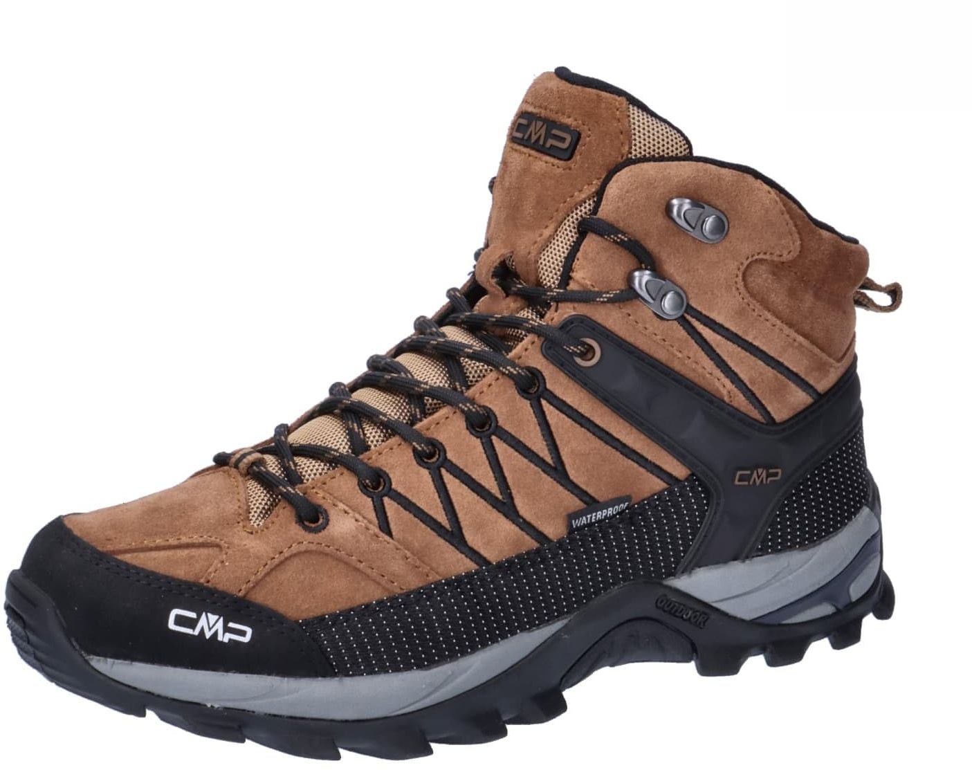 CMP Herren Rigel Mid Trekking Shoes Wp Walking Shoe, gebrannt, 46 EU