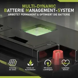 LANGZEIT Batterien LiFePO4 100Ah 12V Lithium Batterie Wohnmobil