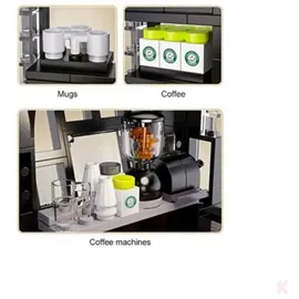 CADA Kaffehaus Bausatz 768-tlg. C66005W