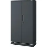 Jan Nowak MEGAN Aktenschrank 160 x 90 x 40 cm Anthrazit