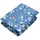 TupTam Kinder Gemusterte Bettdecken Set Ganzjahresdecke Bettdecke Kopfkissen Flachkissen 2tlg., Farbe: Traktoren/Regenbögen/Blau, Größe: 135x100 cm