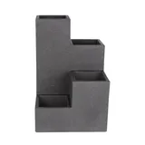 BigDean Blumentreppe 60 x 40 x 40 cm Anthrazit