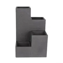 BigDean Blumentreppe 60 x 40 x 40 cm Anthrazit