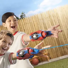 Hasbro Spider-Man Real Webs Super Web-Blaster 2-in-1 Blaster, Rot/Blau
