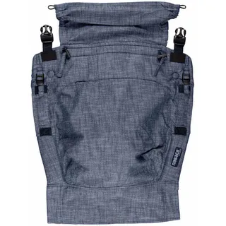 Hoppediz Tragezubehör, Blaugrau, Textil, 1x0.5x30 cm, Baby on Tour, Babytragen & Tragetücher