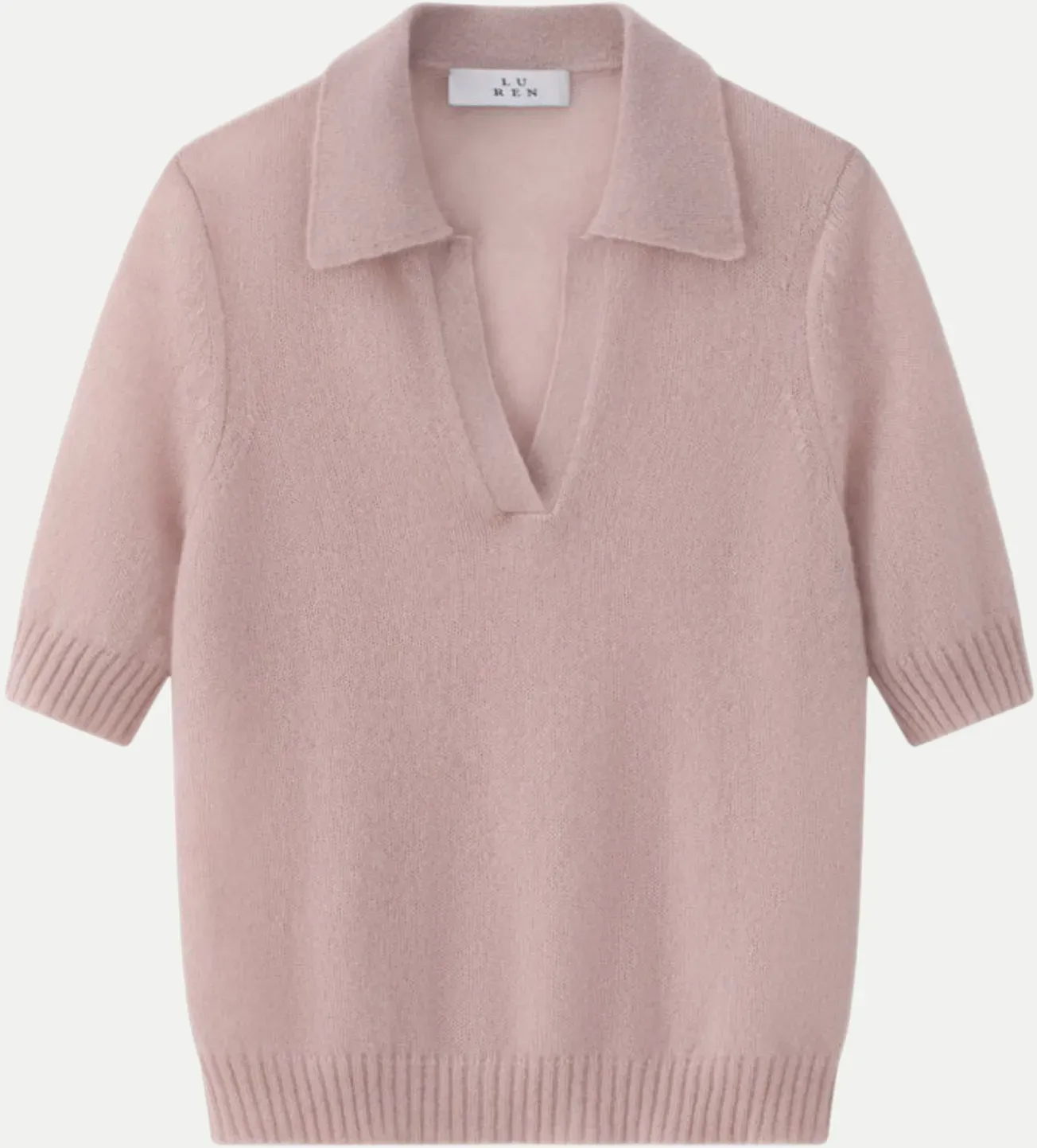 Relaxed-Fit Strickpolo Adelar Rosa L