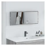 vidaXL Wandspiegel 90 x 37 cm Grau