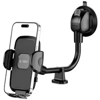 Techprotect Tech-Protect V3 Langarm-Autotelefonhalter für Windschutzscheibe/Cockpit Schwarz
