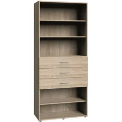 XORA Regal hoch MULTIRAUMKONZEPT - B/H/T ca. 80,00x185,00x40,00