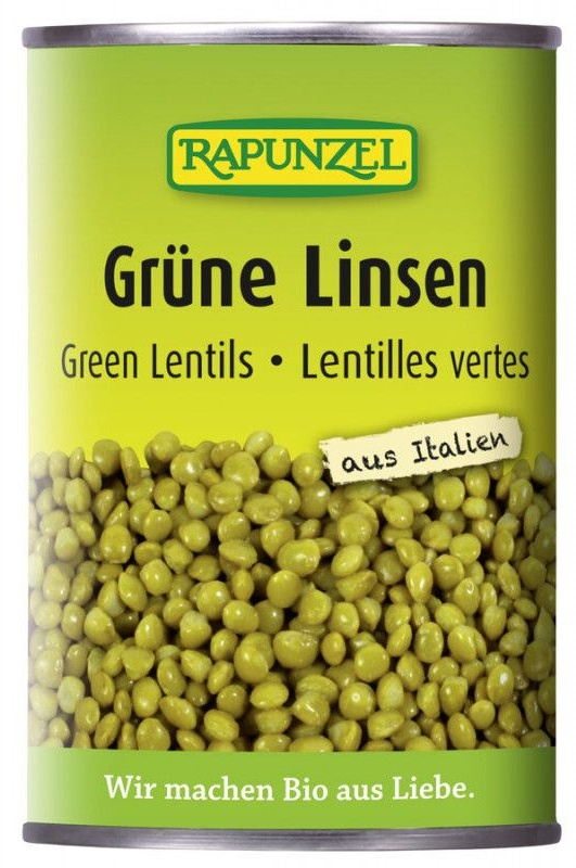 Rapunzel - Grüne Linsen in der Dose 400 g