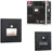 Paulmann Wandeinbauleuchte Edge Quadro 1,2W eckig schwarz