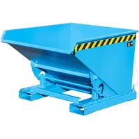Bauer Südlohn Kippbehälter Stahl 600 blau