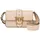 PINKO Love One Mini Slouchy Umhängetasche Leder Beige