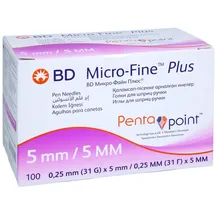 Bb Farma S.R.L. BD Micro-fine+ Pen-Nadeln 0,25x5 mm
