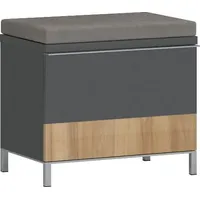 PLACES OF STYLE »Onyx«, mit Sitzkissen grau