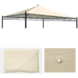 MCW Ersatzbezug Dach Pergola Calpe 3x3m Creme