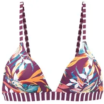VENICE BEACH Bikini-Top Damen Bordeaux 34 Cup C/D