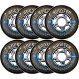 K2 Booster 72MM 80A 8-Wheel Pack - transparent