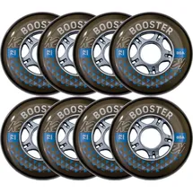 K2 Booster 72MM 80A 8-Wheel Pack - transparent