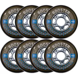 K2 Booster 72MM 80A 8-Wheel Pack - transparent