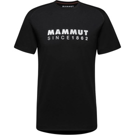 Mammut Herren Trovat T-Shirt Mens Logo Wander-Shirt, Schwarz, M