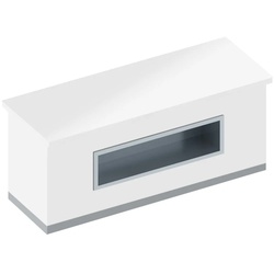 Neutraler buffetschrank ww-finish - 1300x850x900 mm - 11236WW0 Eurast