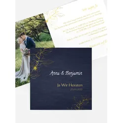 Save the Date Karten selbst gestalten mit Spruch und Fotos im Onlinedesigner bei Meine-Kartenmanufaktur.de
