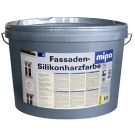 Mipa Fassadenfarbe Silikonharzfarbe Weiß 10 l