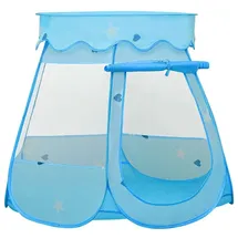 vidaXL Kinder-Spielzelt Blau 102x102x82 cm