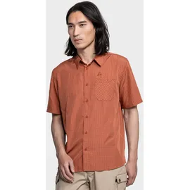 Schöffel Kurzarmhemd rot 52