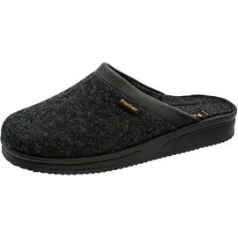 Fischer Markenschuh Pantoffeln Schwarz 40