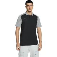 Puma Teamcup Casuals Polo Poloshirt, Schwarz, XXL